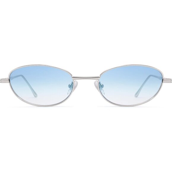 Retro Oval Sunglasses Women Men UV Protection Trendy Cool Shades main image 5